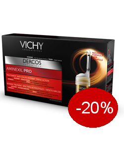 VICHY DERCOS AMINEXIL PRO INTENZ�V HAJKEZEL�S F�RFIAKNAK  12X6 ML