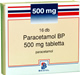 PARACETAMOL BP 500 MG TABLETTA