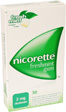 NICORETTE FRESHMINT GUM 2 MG GY�GYSZERES R�G�GUMI 30X