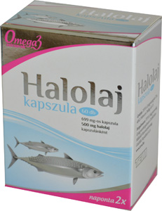 HALOLAJ  500 MG KAPSZULA 100X