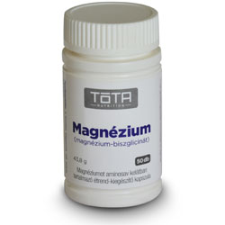 T�TA MAGN�ZIUM (MAGN�ZIUM-BISZGLICIN�T) KAPSZULA 50X