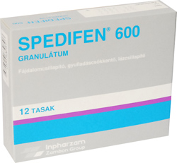 SPEDIFEN 600 MG GRANULÁTUM 12X SPEDIFEN 600 MG GRANULÁTUM 12X