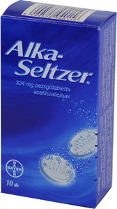 ALKA-SELTZER 324 MG PEZSG�TABLETTA