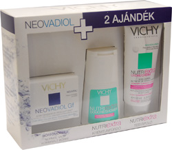 VICHY NEOVADIOL GF NORM�L AJ�ND�KCSOMAG (ARCKR�M NORM�L B�RRE + KR�MTUSF�RD� + TEST�POL�) 50+2X100ML