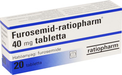 Furosemid ratiopharm 40 mg tabletten
